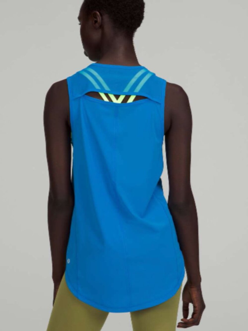 Lululemon Sculpt Tank Top Poolside Blue